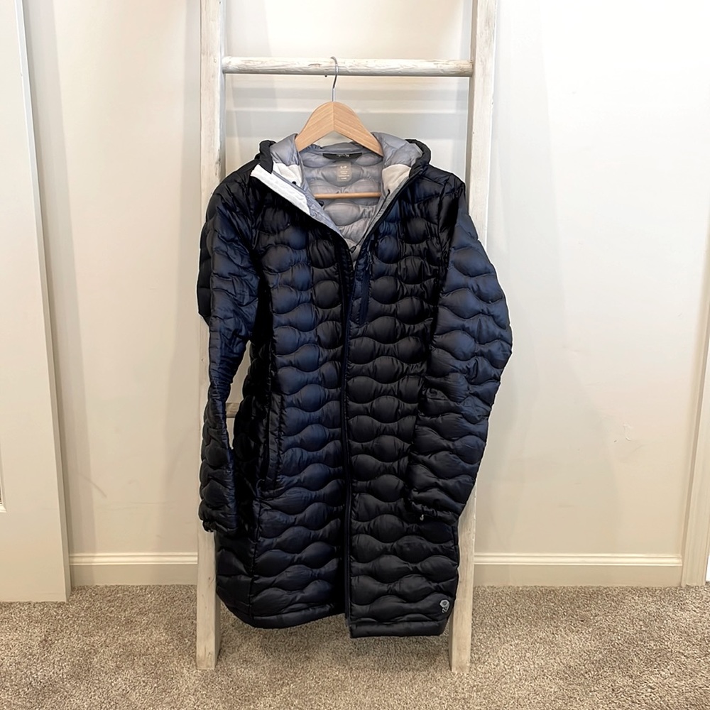 Womens Mountain Hardwear Nitrous Hooded Lightweight Parka sz S